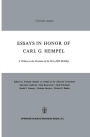 Essays in Honor of Carl G. Hempel: A Tribute on the Occasion of his Sixty-Fifth Birthday