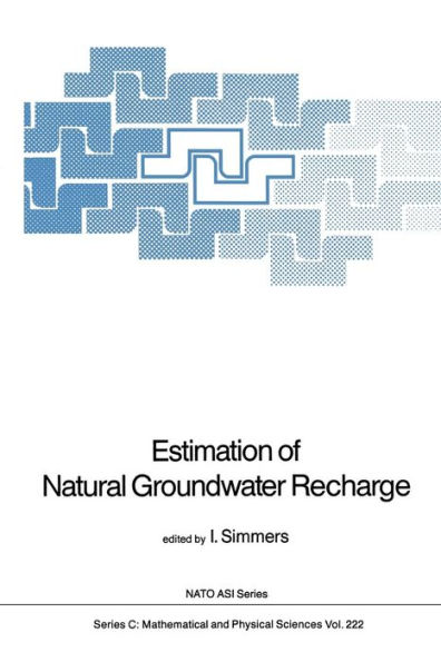 Estimation of Natural Groundwater Recharge / Edition 1