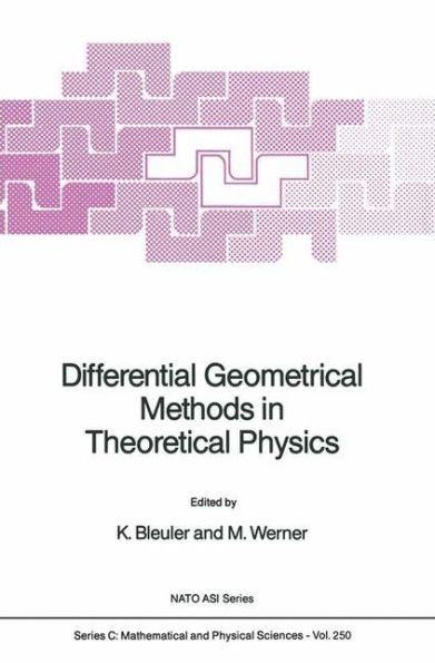 Differential Geometrical Methods in Theoretical Physics / Edition 1