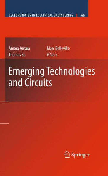 Emerging Technologies and Circuits / Edition 1