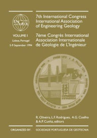 Title: 7th International Congress International Association of Engineering Geology, volume 1: Proceedings / Comptes-rendus, Lisboa, Portugal, 5-9 September 1994, 6 volumes / Edition 1, Author: R. Oliveira