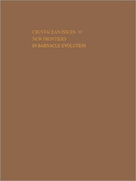 New Frontiers in Barnacle Evolution / Edition 1