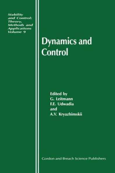 Dynamics and Control / Edition 1