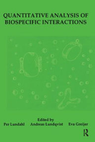 Title: Quantitive Analysis Of Biospec / Edition 1, Author: Per Lundahl