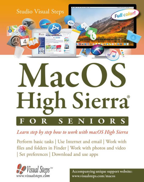 MacOS High Sierra for Seniors: Learn step by step how to work with macOS High Sierra