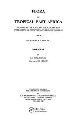 Flora of Tropical East Africa - Moraceae (1989)