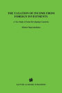 The Taxation of Income from Foreign Investments: A Tax Study of Some Developing Countries