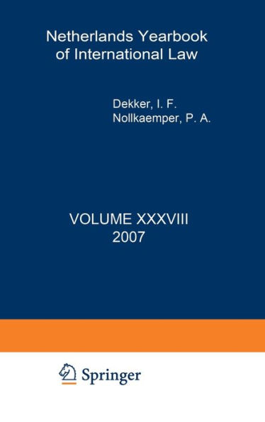 Netherlands Yearbook of International Law - 2007