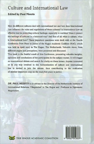 Culture and International Law