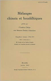 Melanges Chinois et Bouddhiques 5: 1936-1937