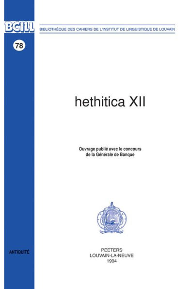 Hethitica XII