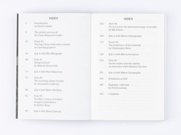 Can You Feel It?: Effectuating Tactility and Print in the Contemporary