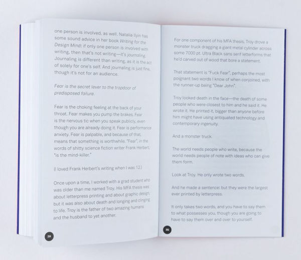 The Impossibility of Silence: Writing for Designers, Artists & Photographers