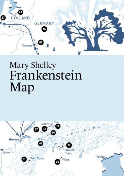 Mary Shelley: Frankenstein Map