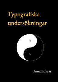 Title: Typografiska undersökningar, Author: - Annandreas
