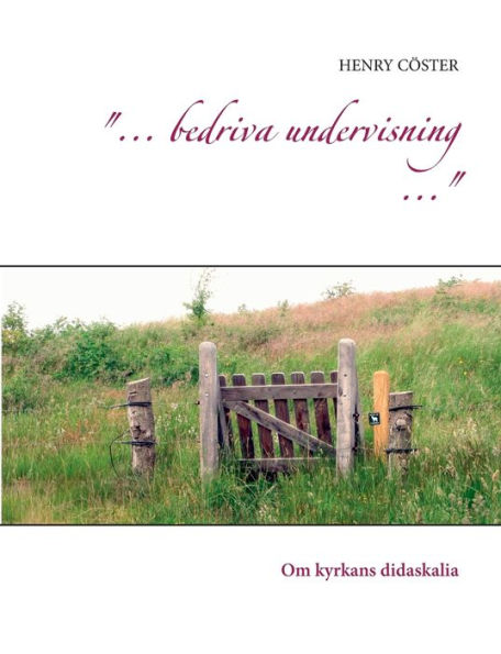 "... bedriva undervisning ...": Om kyrkans didaskalia