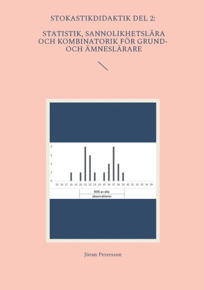 Stokastikdidaktik del 2: Statistik, sannolikhetslï¿½ra och kombinatorik fï¿½r grund- och ï¿½mneslï¿½rare