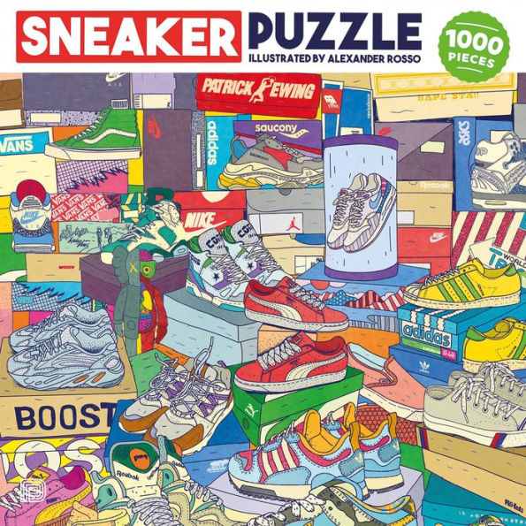 Sneaker Puzzle: 1000 Pieces