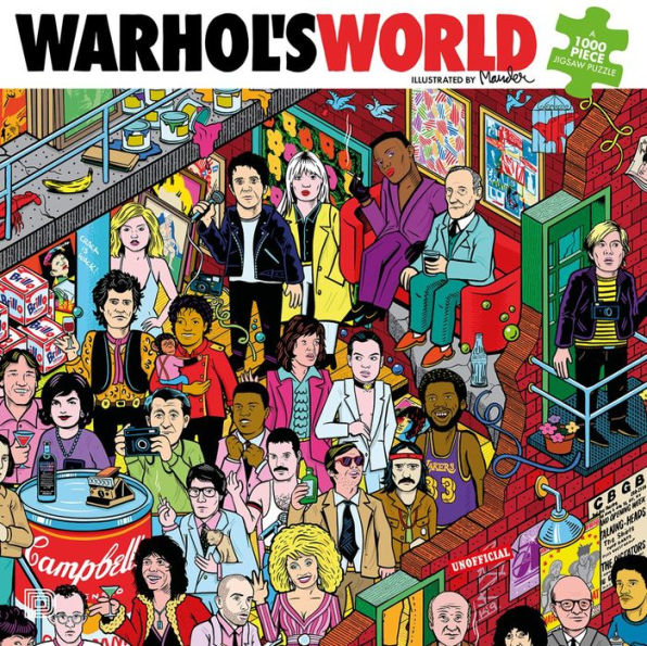 Warhol's World: 1000 Piece Jigsaw Puzzle
