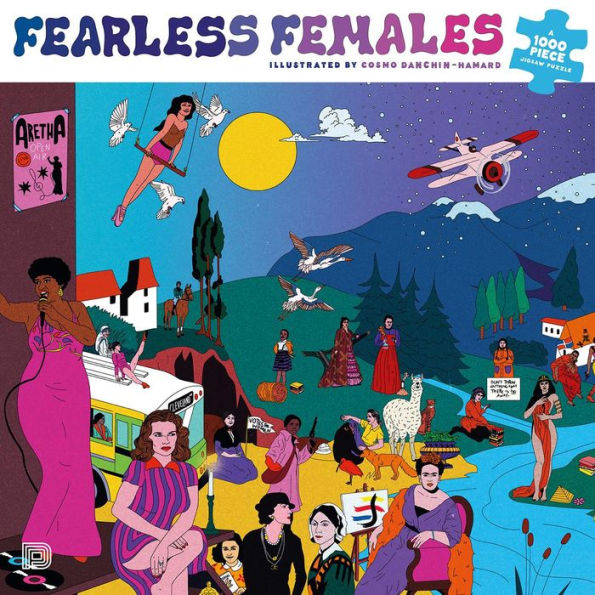 Fearless Females: 1000 Piece Jigsaw Puzzle