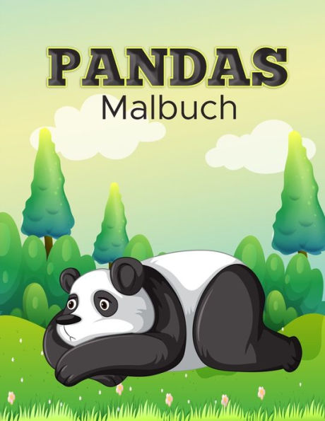 Panda Malbuch: Aktivitätsbuch für Kinder