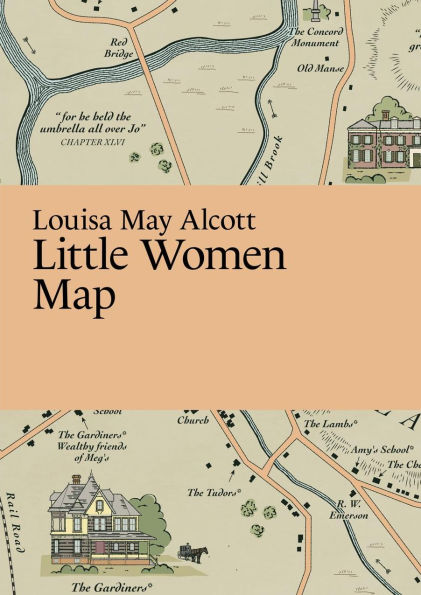 Louisa May Alcott: Little Women Map