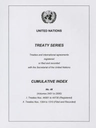 Title: Treaty Series Cumulative Index No. 46, Author: United Nations