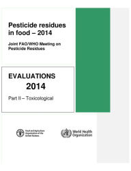 Title: Pesticide Residues in Food: Toxicological Evaluations, Author: World Health Organization