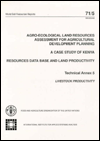 Title: Agro-Ecological Land Resources Assessment for Agricultural Development Planning: A Case Study of Kenya, Resources Data Base and Land Productivity, Technical Annex 5, Livestock Productivity, Author: Associates Bernan