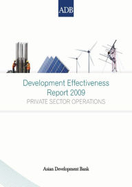 Title: Development Effectiveness Report 2009, Author: Asian Development Bank