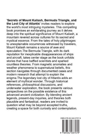 Secrets of Mount Kailash, Bermuda Triangle and the Lost City of Atlantis