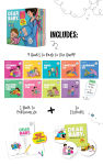 Alternative view 2 of DEAR BABY, MY DREAMS OF: Keepsake Box Set for New & Expecting Parents 9 Books to Read to Bump + 1 DIY First Book to Baby + Stickers Memories Keeper, Gift for New Mom, Pregnancy, Baby Shower