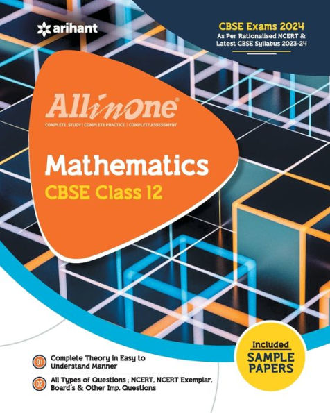 All In One Class 12th Mathematics for CBSE Exam 2024 by Er. Prem Kumar ...