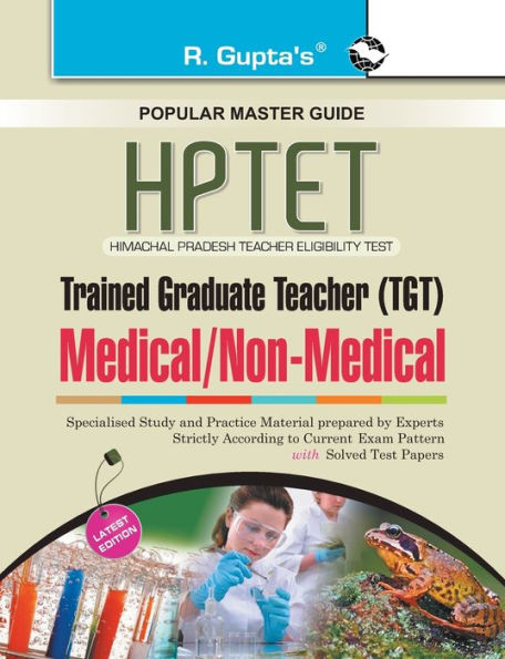 Hp Tet Himachal Pradesh Teacher Eligiblity Test For Tgt Medical Non