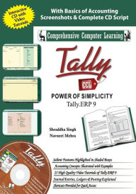 Title: Tally ERP 9 (Power of Simplicity), Author: Shraddha Singh