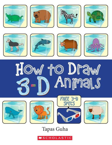how to draw 3d animals