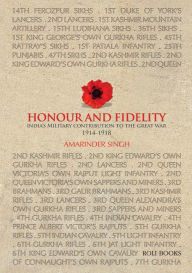 Title: Honour and Fidelity: India's Military Contribution to the Great War 1914-1918, Author: Captain Amarinder Singh