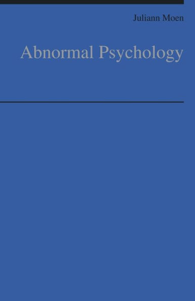 Abnormal Psychology