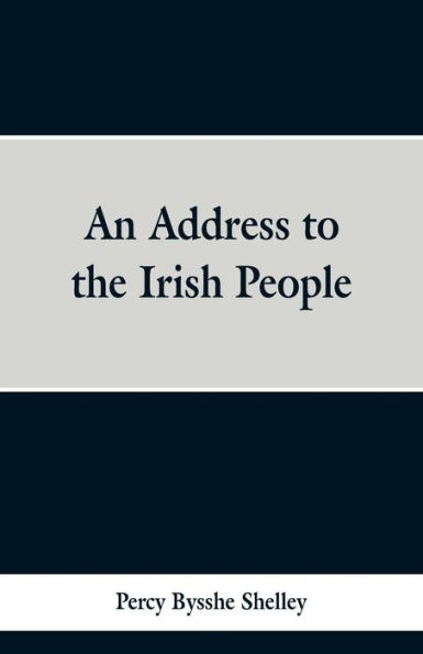 An Address to the Irish People