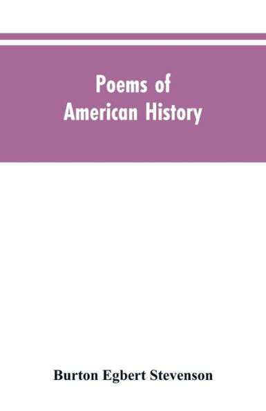 Poems of American History