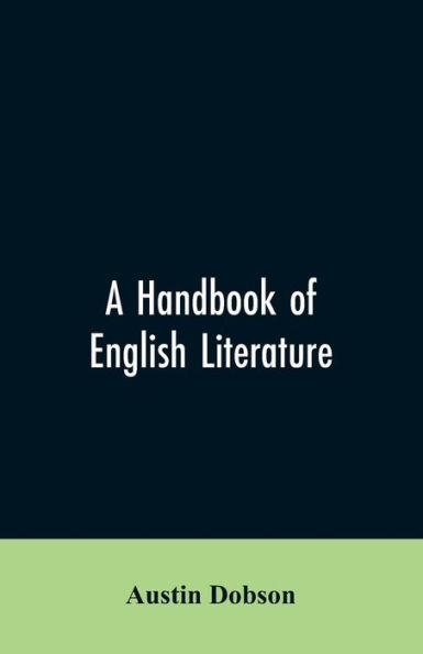 A handbook of English literature