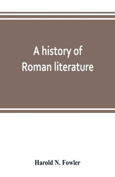 A history of Roman literature