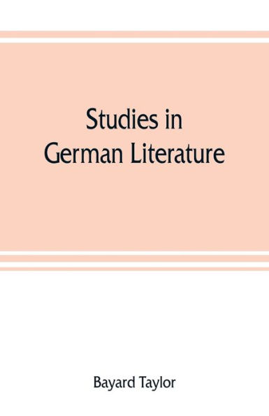 Studies in German literature