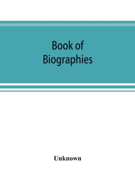 Book of biographies; this volume contains biographical sketches of leading citizens of Bucks County, Penna.