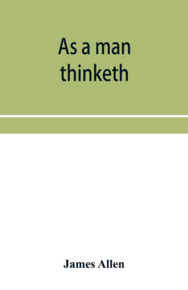 As a man thinketh by James Allen, Paperback | Barnes & Noble®