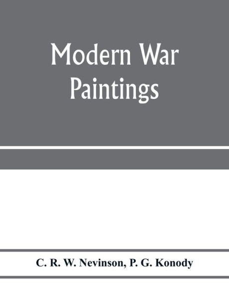 Modern war; paintings