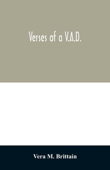 Verses of a V.A.D.