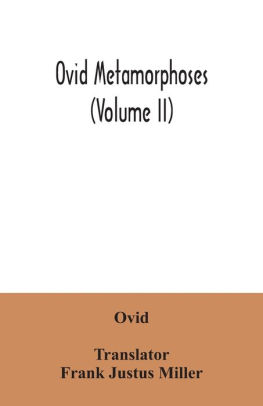 Ovid Metamorphoses (Volume II) By Ovid, Paperback | Barnes & Noble®