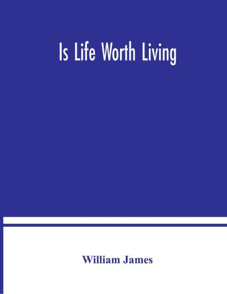 Is life worth living