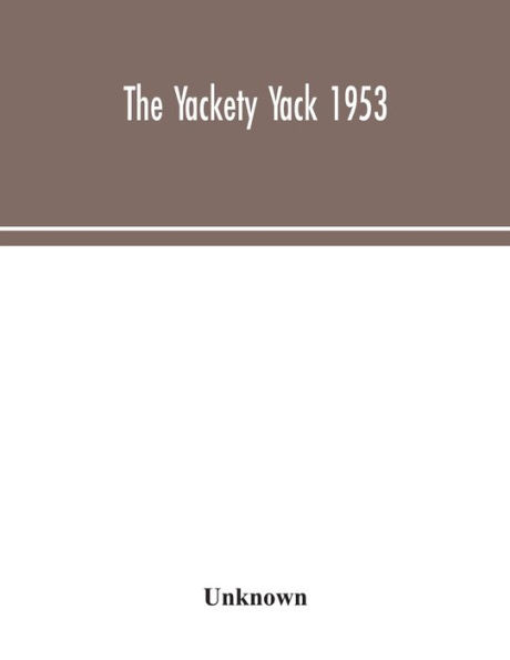 The Yackety yack 1953
